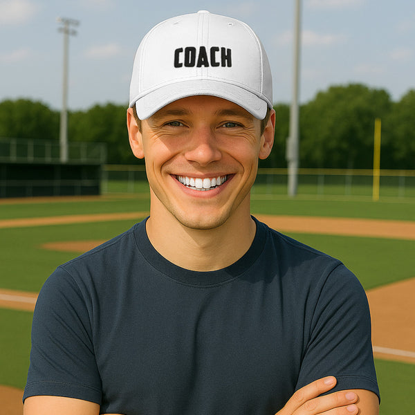 Pavilion Gift Company Coach White Adjustable Hat
