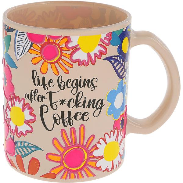 pavilion gift company Coffee 18 oz Glass Mug
