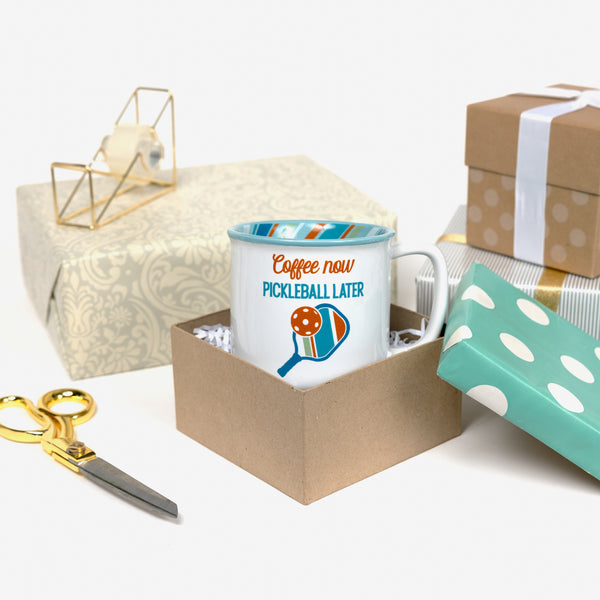 Pavilion Gift Company Coffee Now 18 Oz Mug