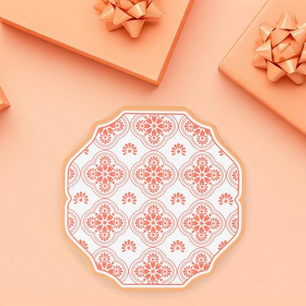Pavilion Gift Company Coral 8.25" Ceramic Trivet