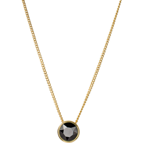 Pavilion Gift Company Courage Jet 16"-17.5" Necklace