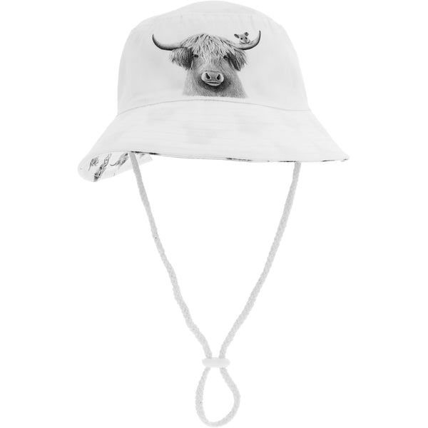 pavilion gift company Cow 6-24 Months Sun Hat