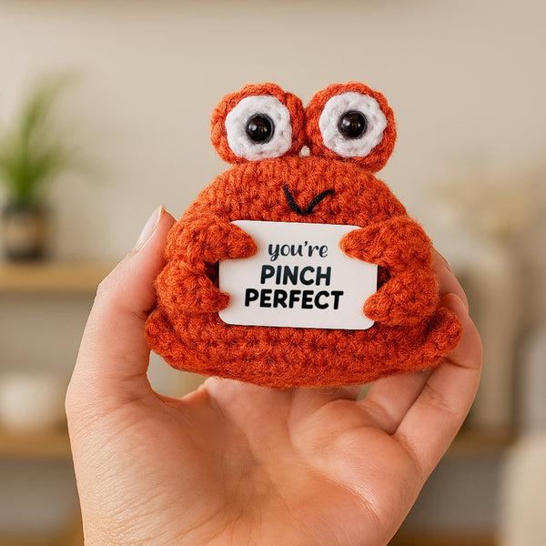 Pavilion Gift Company Crab Crocheted Mini