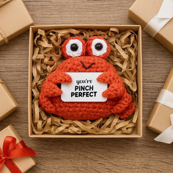 Pavilion Gift Company Crab Crocheted Mini