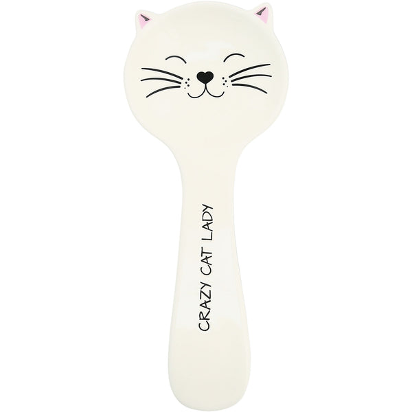 pavilion gift company Crazy Cat Lady 10" Spoon Rest
