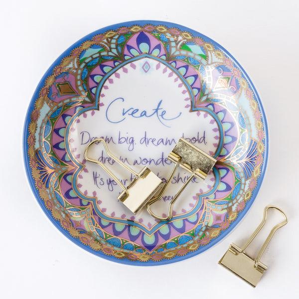 Pavilion Gift Company Create 4.25" Trinket Dish