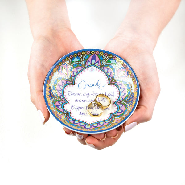 Pavilion Gift Company Create 4.25" Trinket Dish