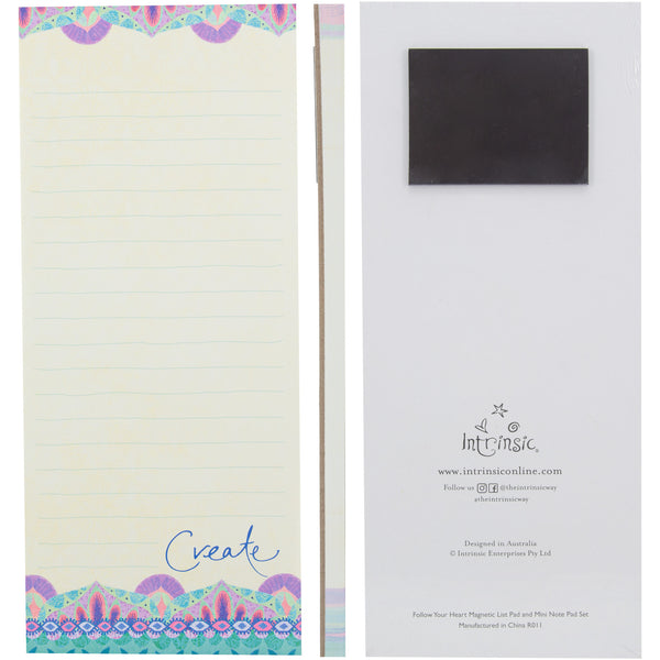 Pavilion Gift Company Create Magnetic List Pad Set