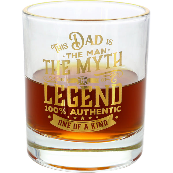 pavilion gift company Dad 8 oz Rocks Glass