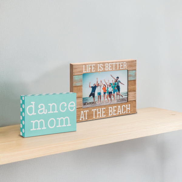 Pavilion Gift Company Dance Mom 4" X 6" Plaque