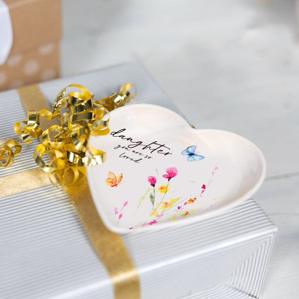 Pavilion Gift Company Daughter 4.5" Keepsake Dish