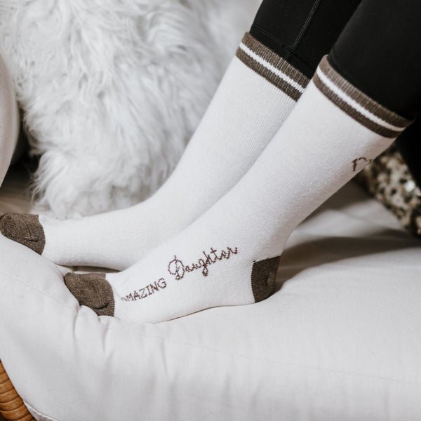 Pavilion Gift Company Daughter Ladies Crew Sock