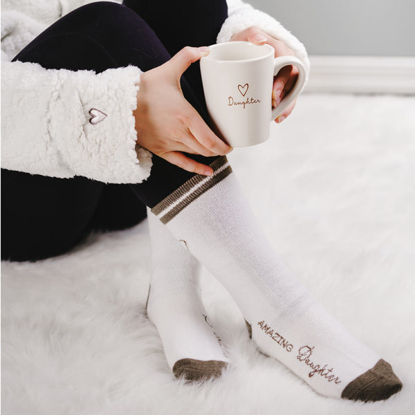 Pavilion Gift Company Daughter Ladies Crew Sock