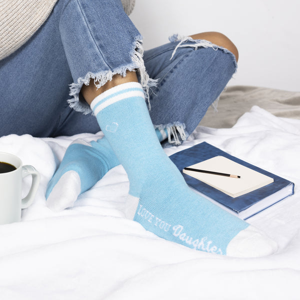 Pavilion Gift Company Daughter Ladies Crew Socks