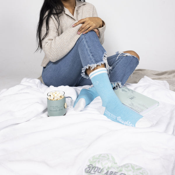 Pavilion Gift Company Daughter Ladies Crew Socks