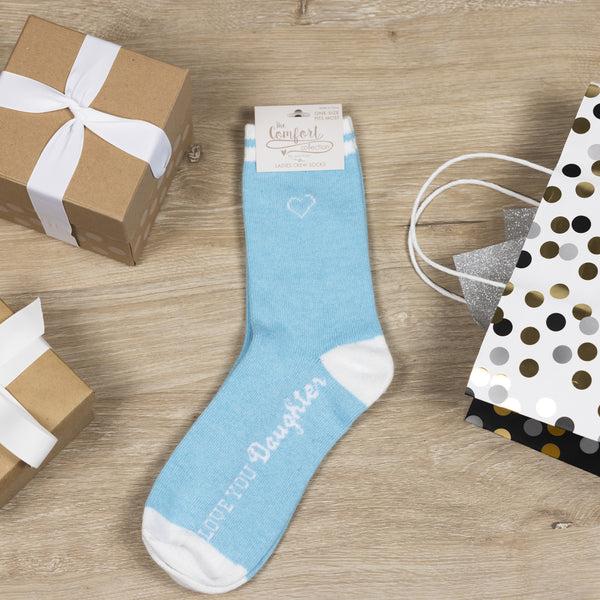 Pavilion Gift Company Daughter Ladies Crew Socks