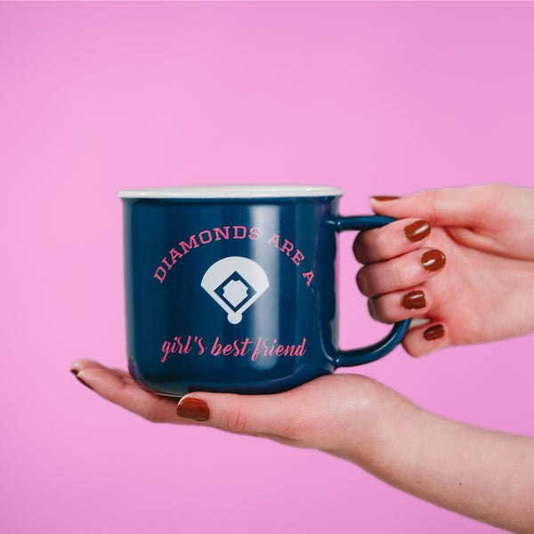 Pavilion Gift Company Diamonds 17 Oz Mug