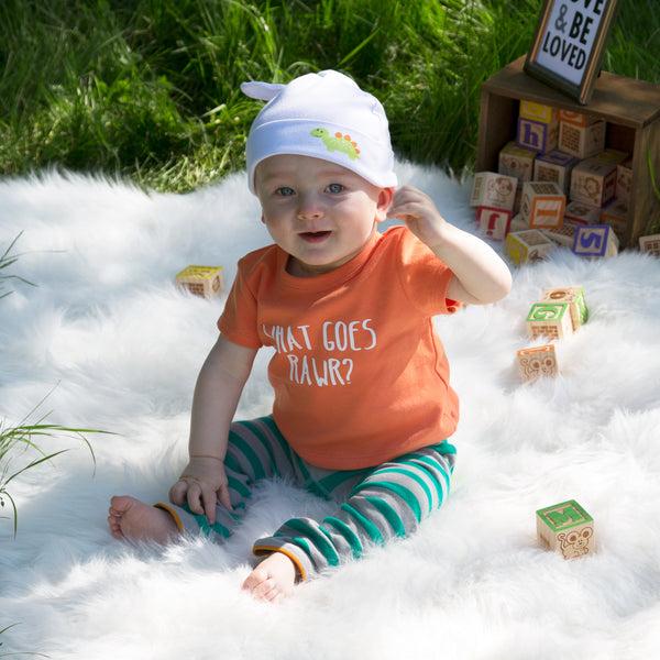 Pavilion Gift Company Dino 0-3 Months Baby Beanie