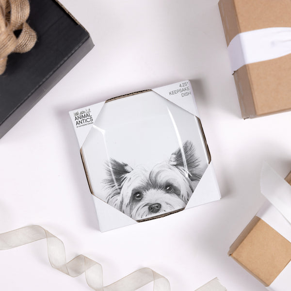 Pavilion Gift Company Dog 4.25" Keepsake Dish