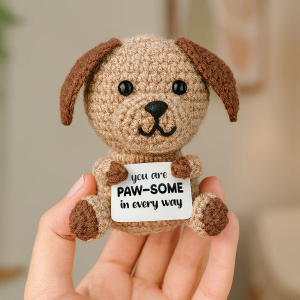 Pavilion Gift Company Dog Crocheted Mini