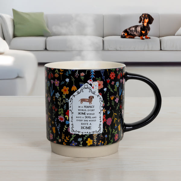 Pavilion Gift Company Dog Home 18 Oz Mug