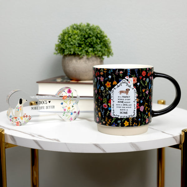 Pavilion Gift Company Dog Home 18 Oz Mug