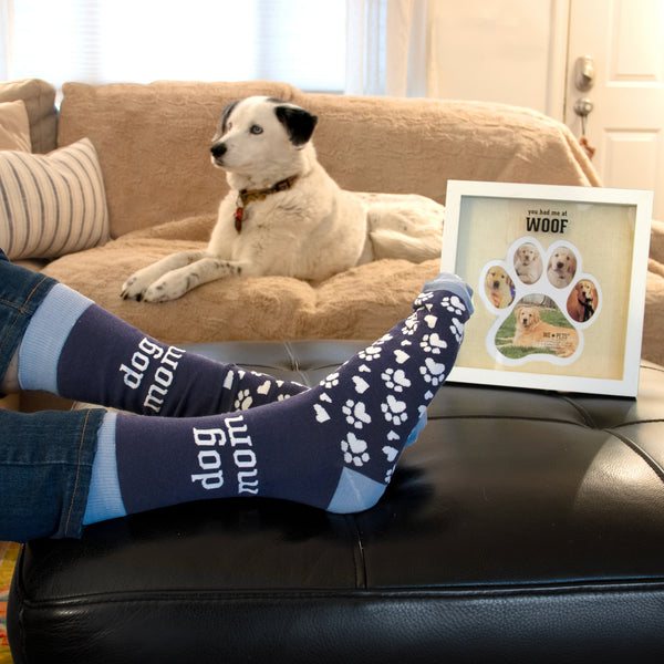 Pavilion Gift Company Dog Mom Ladies Crew Socks