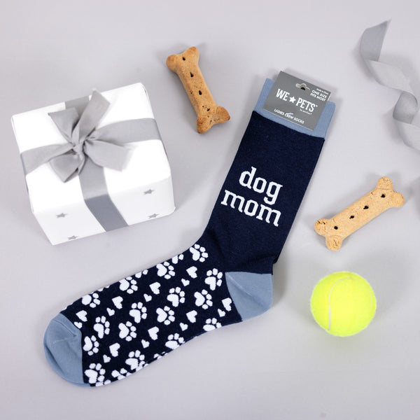 Pavilion Gift Company Dog Mom Ladies Crew Socks
