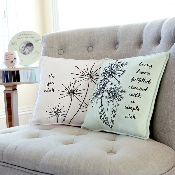 Pavilion Gift Company Dream 12" Micro Suede Pillow