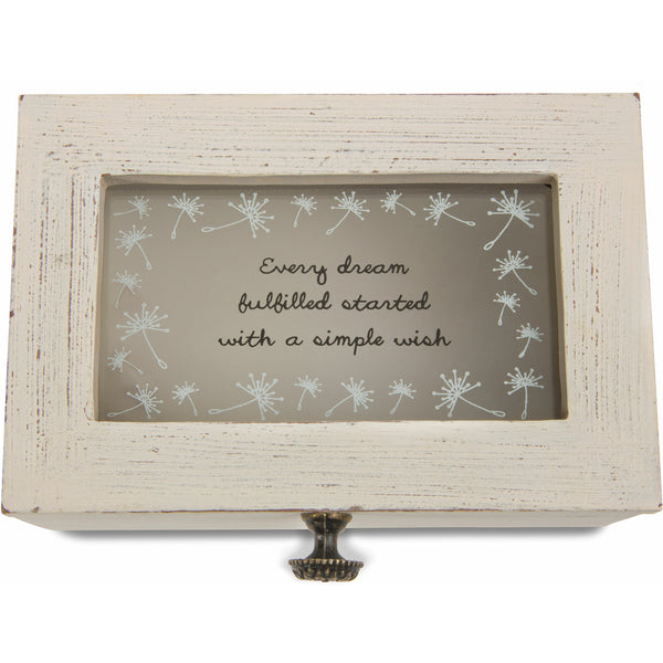 pavilion gift company Dream 6" x 4" x 3" Wish Box