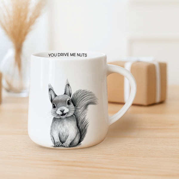 Pavilion Gift Company Drive Me Nuts 17 Oz Mug