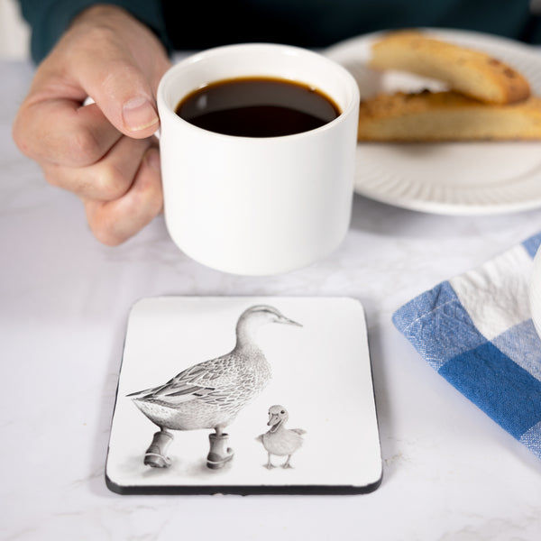 Pavilion Gift Company Ducks 4.25" Coaster