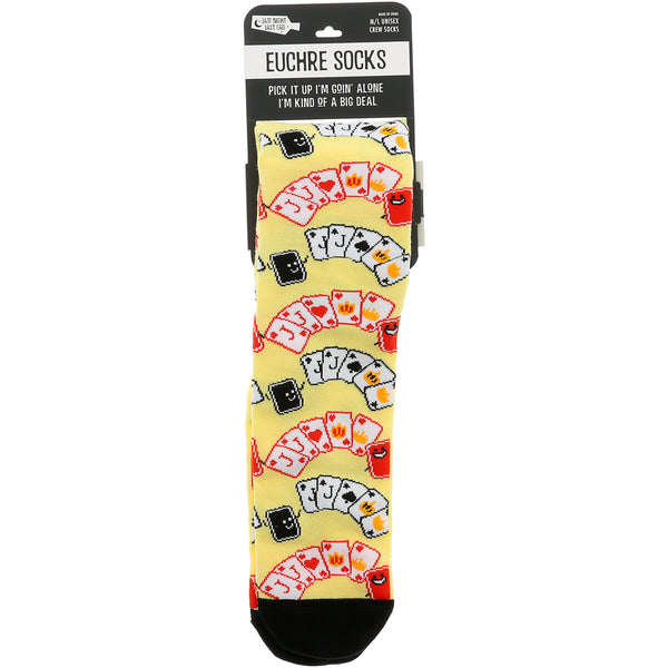 Pavilion Gift Company Euchre M/L Unisex Socks