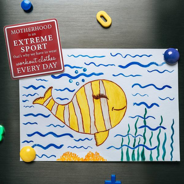 Pavilion Gift Company Extreme Sport 3.5" Tin Magnet