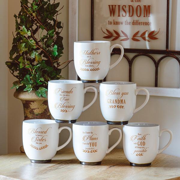Pavilion Gift Company Faith 15.5 Oz Cup
