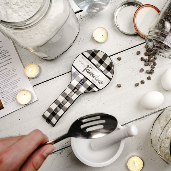 Pavilion Gift Company Families 8.75" Spoon Rest