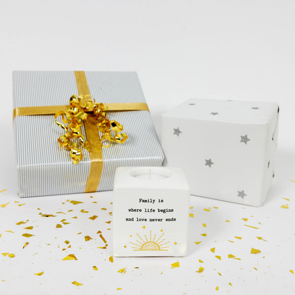 Pavilion Gift Company Family 2.75" Tealight Holder