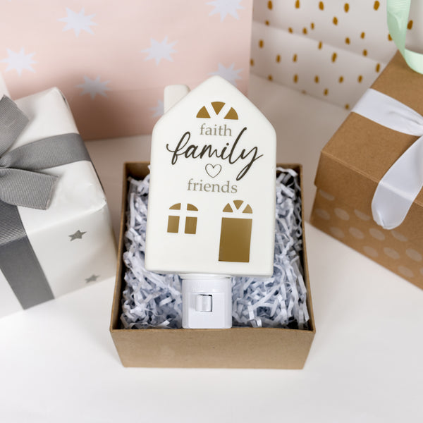 Pavilion Gift Company Family 5" Ceramic Night Light