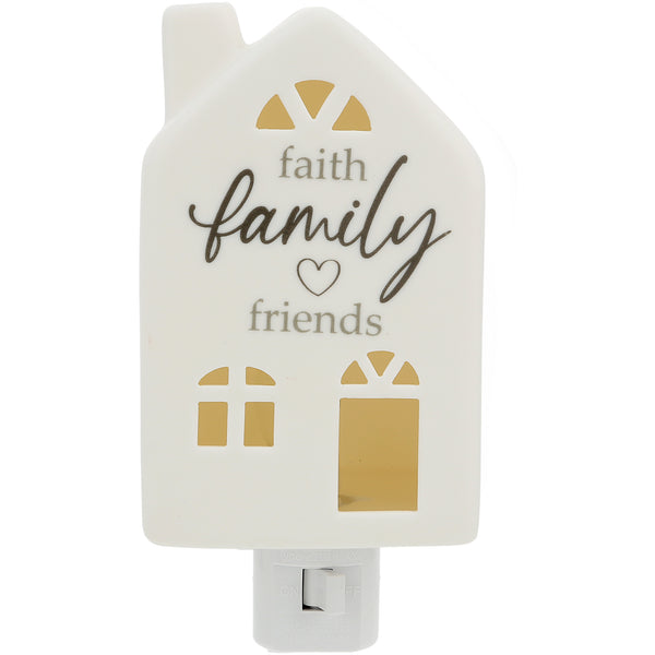 pavilion gift company Family 5" Ceramic Night Light