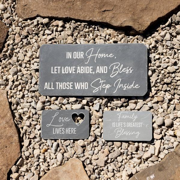 Pavilion Gift Company Family 7" X 4.25" Garden Stone