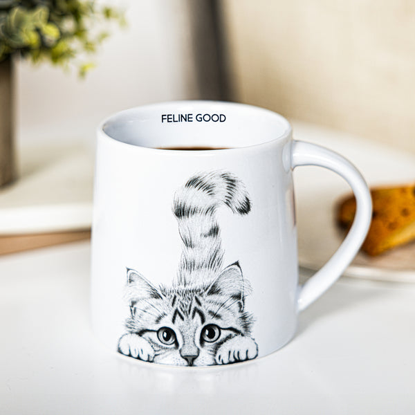 Pavilion Gift Company Feline Good 17 Oz Mug