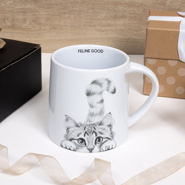 Pavilion Gift Company Feline Good 17 Oz Mug