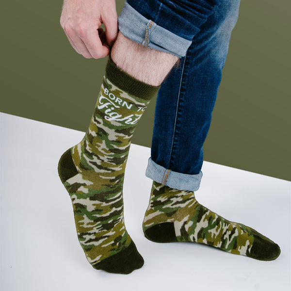 Pavilion Gift Company Fight S-M Cotton Blend Sock