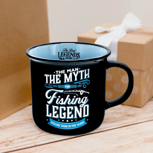 Pavilion Gift Company Fishing 13 Oz Mug
