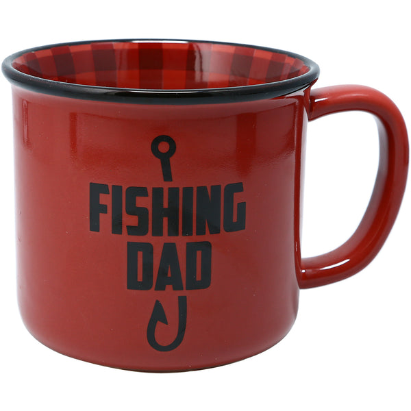 pavilion gift company Fishing Dad 18 oz Mug