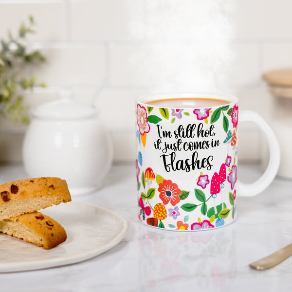 Pavilion Gift Company Flashes 18 Oz Glass Mug