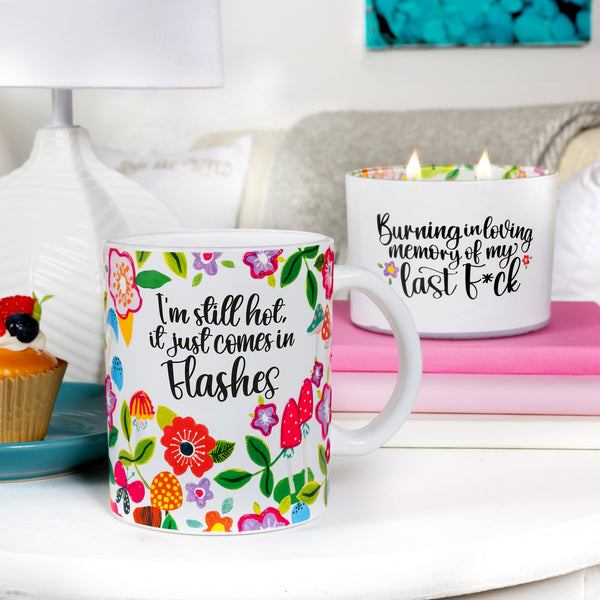 Pavilion Gift Company Flashes 18 Oz Glass Mug
