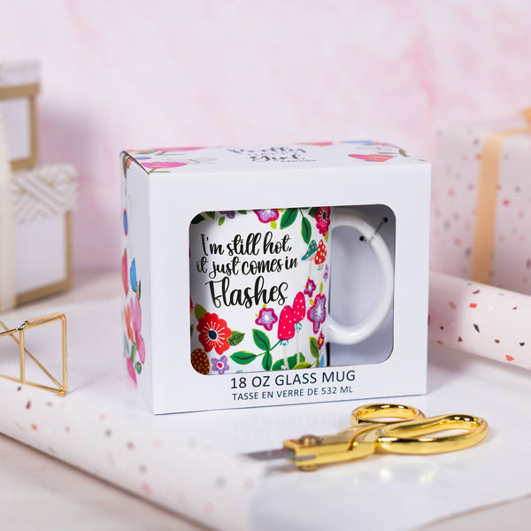 Pavilion Gift Company Flashes 18 Oz Glass Mug