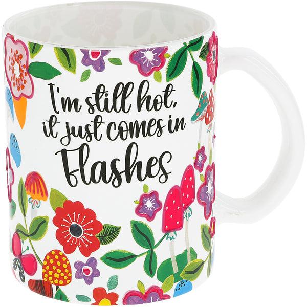 pavilion gift company Flashes 18 oz Glass Mug