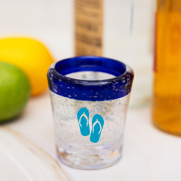 Pavilion Gift Company Flip Flops Bubble Shot Glass
